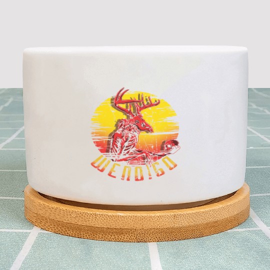 Wendigo Folk Creature Halloween Cryptid Plant Pots