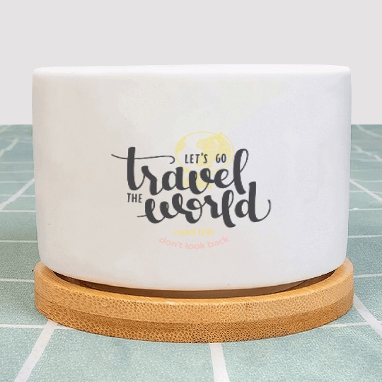 Travel World Plant Pots