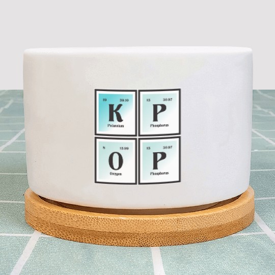 Elements of K-Pop Plant Pots