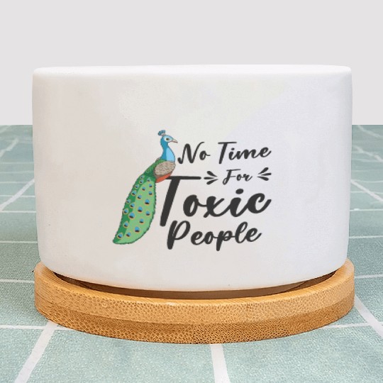 Peacock Positivity Peacock Fan Toxic People Nature Plant Pots