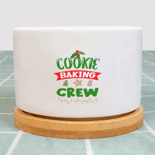 Cookie Baking Crew Plant Pots
