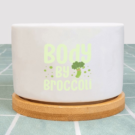 Body By Broccoli Vegetarian Veggies Vegan Plant Pots