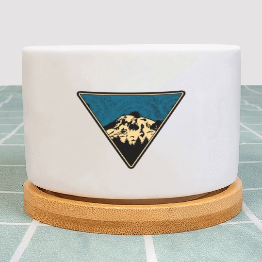 Nature Lover Midnight Sky Hiking Camping Outdoor Plant Pots