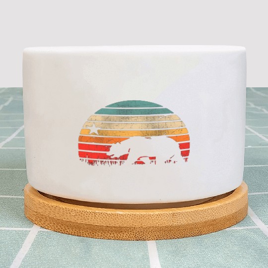 California Bear Plant Pots