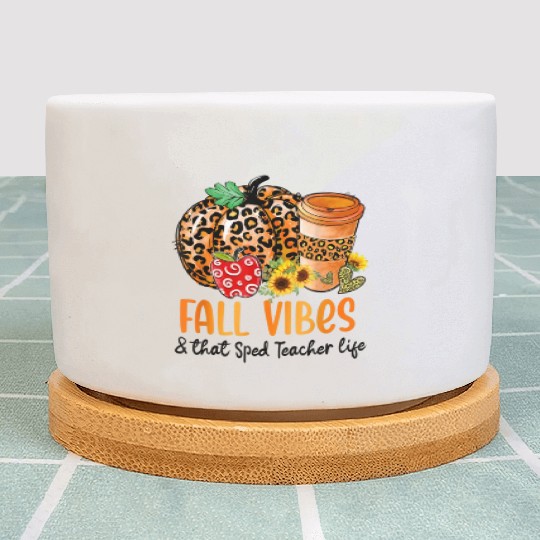 Fall Vibes And That Sped Teacher Life Thanksgiving Plant Pots