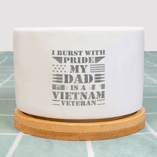 Proud Son Daughter of A Vietnam Veteran Plant Pots