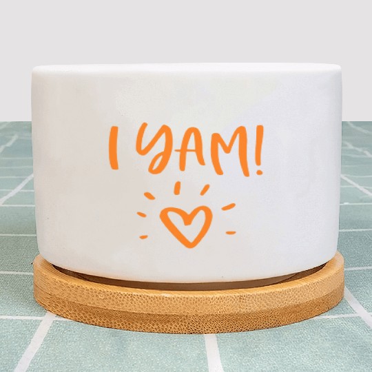 She's My Sweet Potato I Yam Set Couples Plant Pots