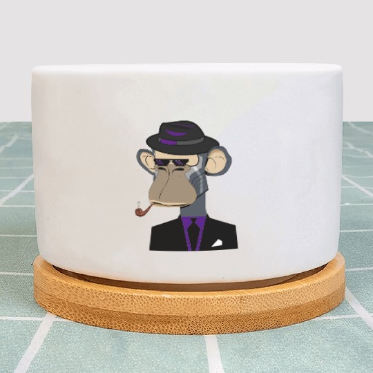 NFT - new ape ( series A-001 ) Plant Pots