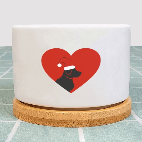 Christmas Dog Lover Pet Plant Pots