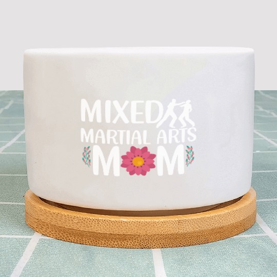 Womens Mixed Martial Art MMA Mom Karate Jiu-Jitsu Plant Pots