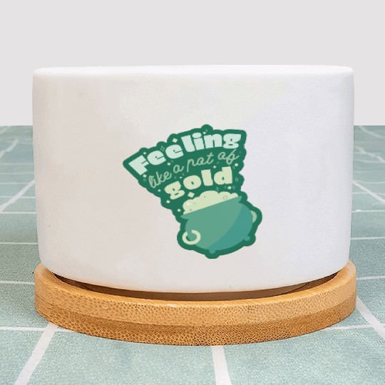 feeling like a pot of gold Plant Pots