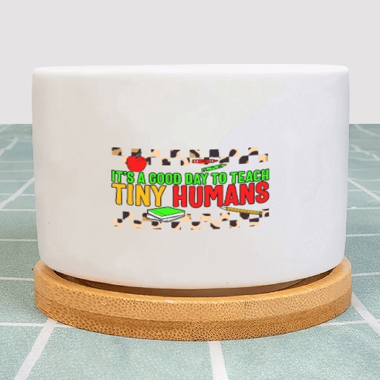 Back to School Plant Pots, Good Day To Teach Humans