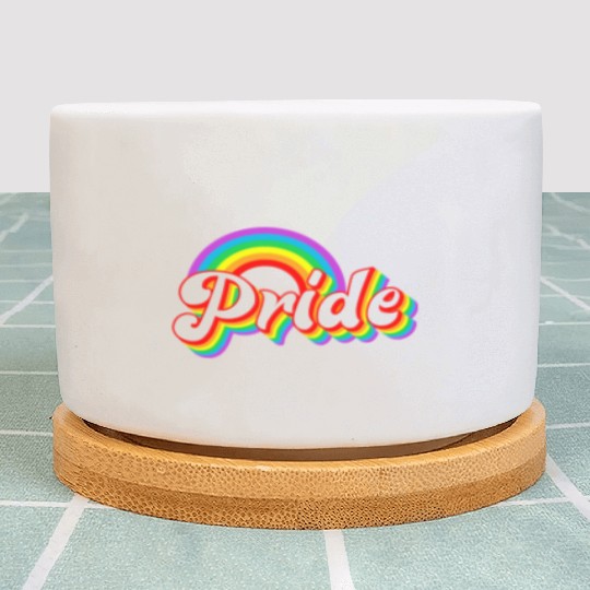 Colorful Pride Rainbow LGBT Plant Pots