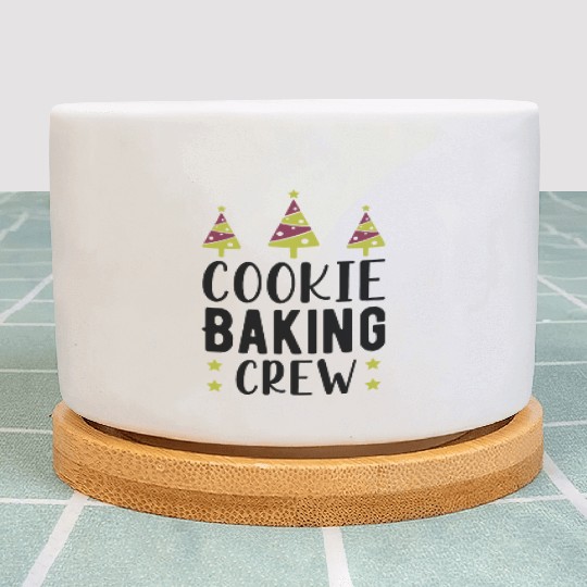 Cookie Baking Crew Plant Pots