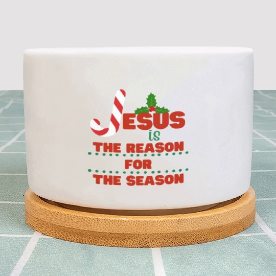 Jesus is the reason for the season Plant Pots