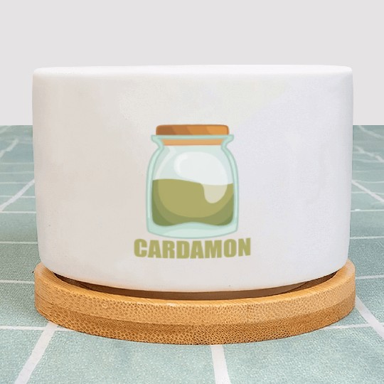 Cardamon Spice Flavor Food Cooking Plant Pots