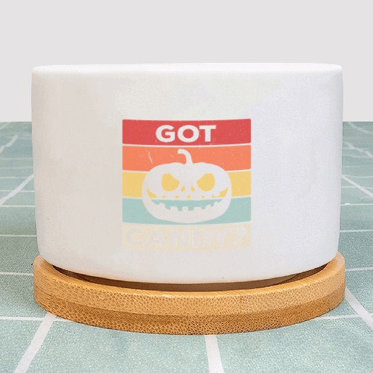 Got Candy Trick Or Treat Pumpkin Jack Plant Pots