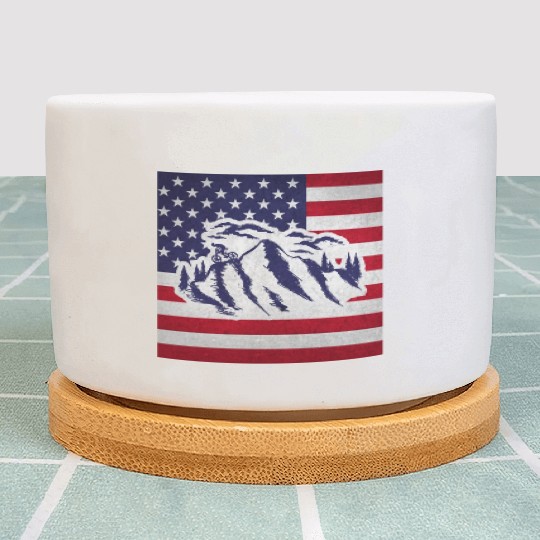 Downhill Mountain Bike Plant Pots