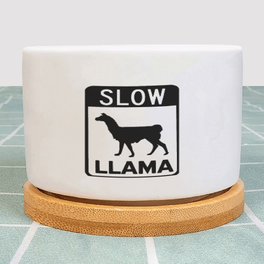 Phish Slow Llama Plant Pots