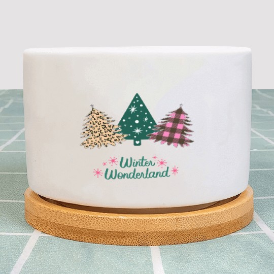 Winter Wonderland - Christmas Trees! Plant Pots