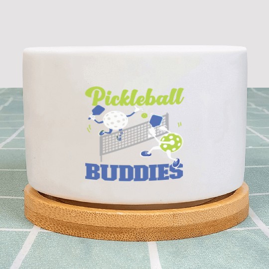 Pickleball Friends Pickleball Plant Pots