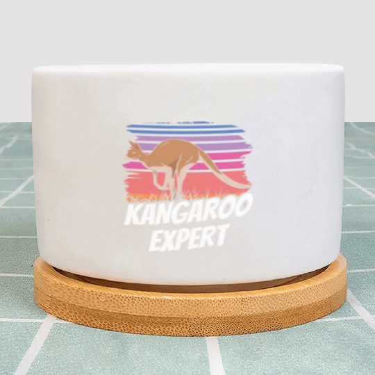 Kangaroo Expert Australia Lover Kangaroos Animal Plant Pots