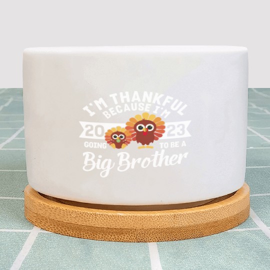 Big Brother 2023 Baby Thanksgiving Turkey Boys Plant Pots