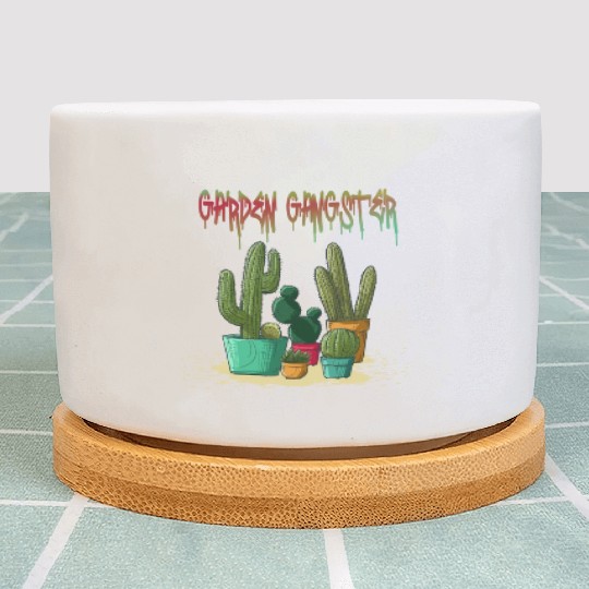 Garden Gangster Flower Enthusiast Plant Pots