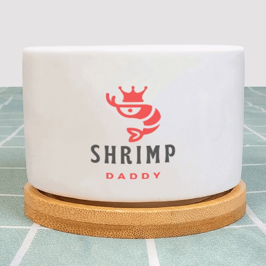 shrimp daddy Plant Pots