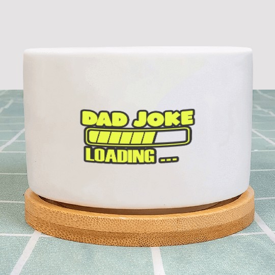 Funny Dad Jokes Cool Vector Design Plant Pots