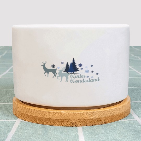 Let's meet in winter wonderland Plant Pots