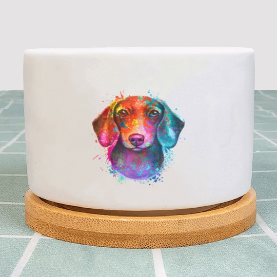 Dachshund Is My Spirit Animal Plant Pots