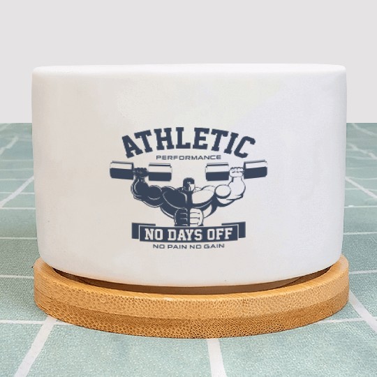 fitness bodybuilding gym Plant Pots