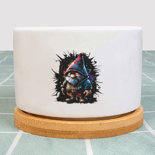 Graffiti Streetwear Gnome Plant Pots