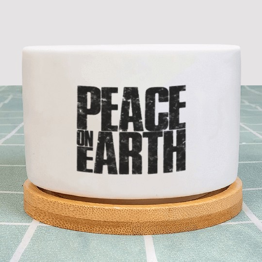 Peace on Earth - planet Plant Pots