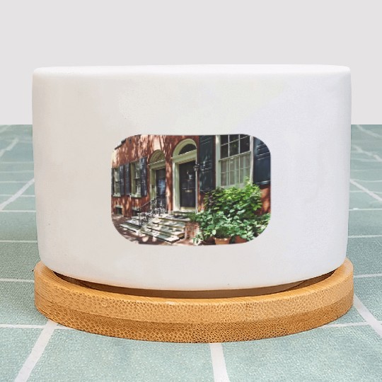 Philadelphia PA - Street in Society Hill Plant Pots