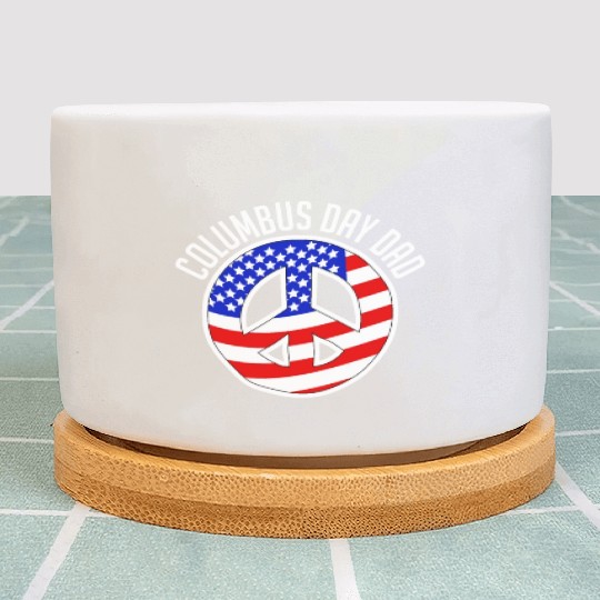 Columbus Day 1492 Plant Pots