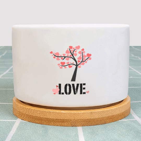 Valentine's Love Tree! Plant Pots