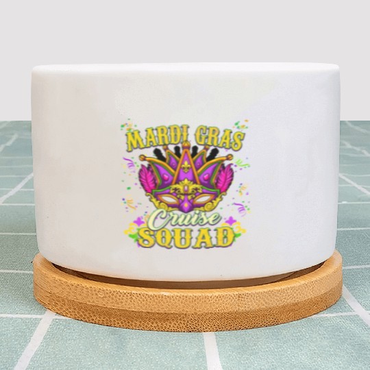 Mardi Gras Festival - Mardi Gras Cruise Plant Pots