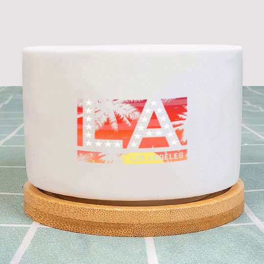 Los Angeles LA California Gift Plant Pots