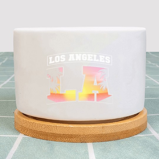 Los Angeles LA California Gift Plant Pots