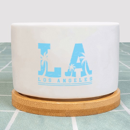 Los Angeles LA California Gift Plant Pots