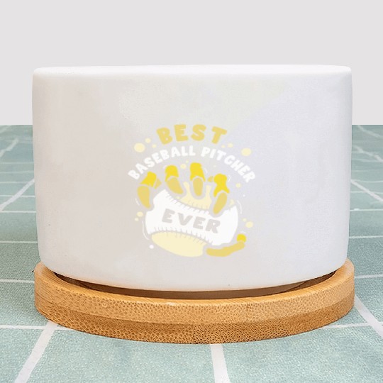 Best Baseball Pitcher Ever Hobby Player Sayings Plant Pots