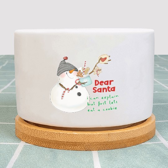 Dear Santa I can explain Plant Pots