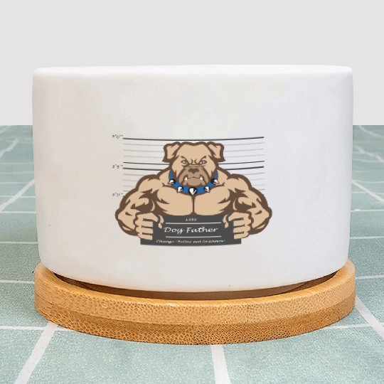 "Funny Dog Plant Pots Perfect Gift for Dog Lovers"