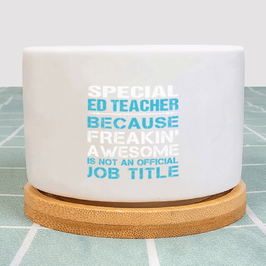 Special Ed Teacher Plant Pots - Freaking Awesome Gift