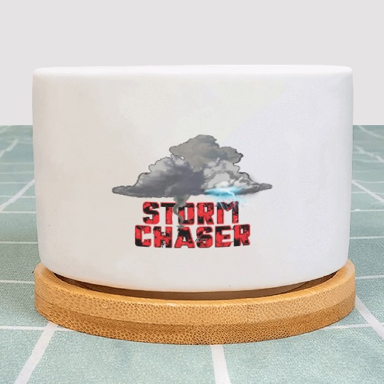 Storm Chaser Tornado Plant Pots