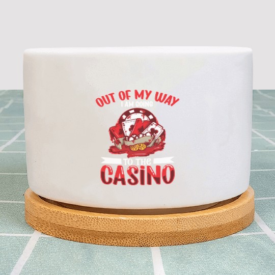 Poker Casino Poker Player Gambling Roulette Plant Pots