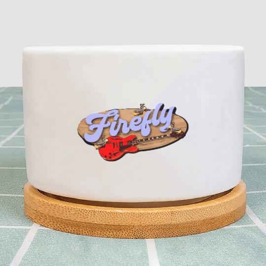 Firefly Guitars Plant Pots