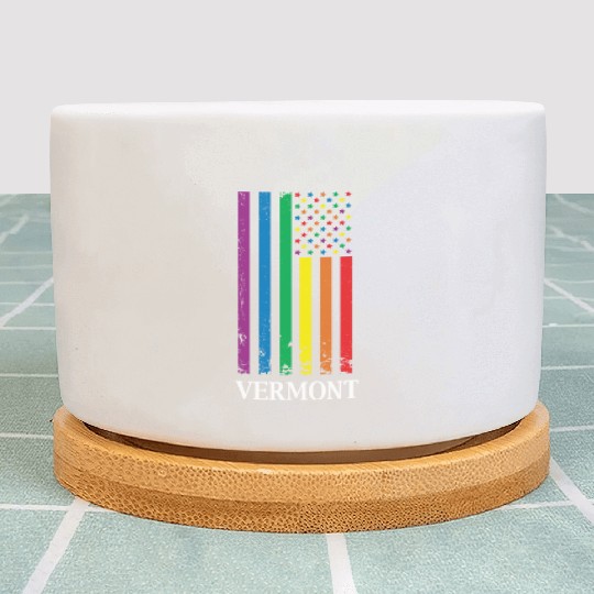 Vermont Pride Month Pride Flag LGBT Community LGBT Plant Pots